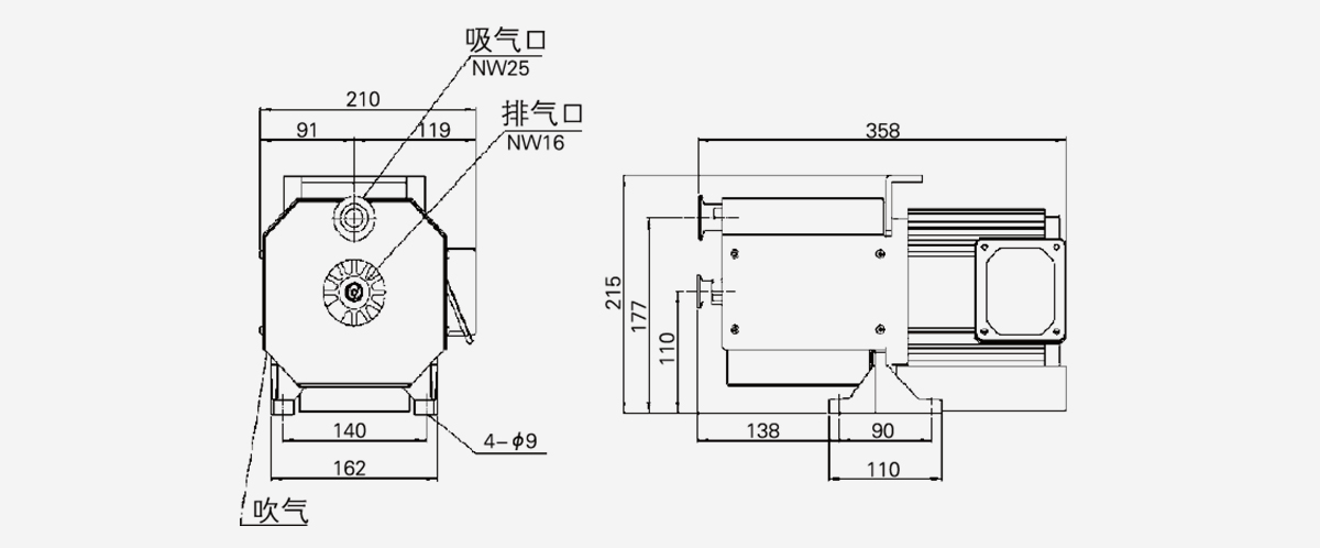 DVSL-100C無(wu)油渦鏇真空泵(beng)優(you)勢
